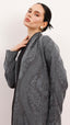 Floral Aura in Grey